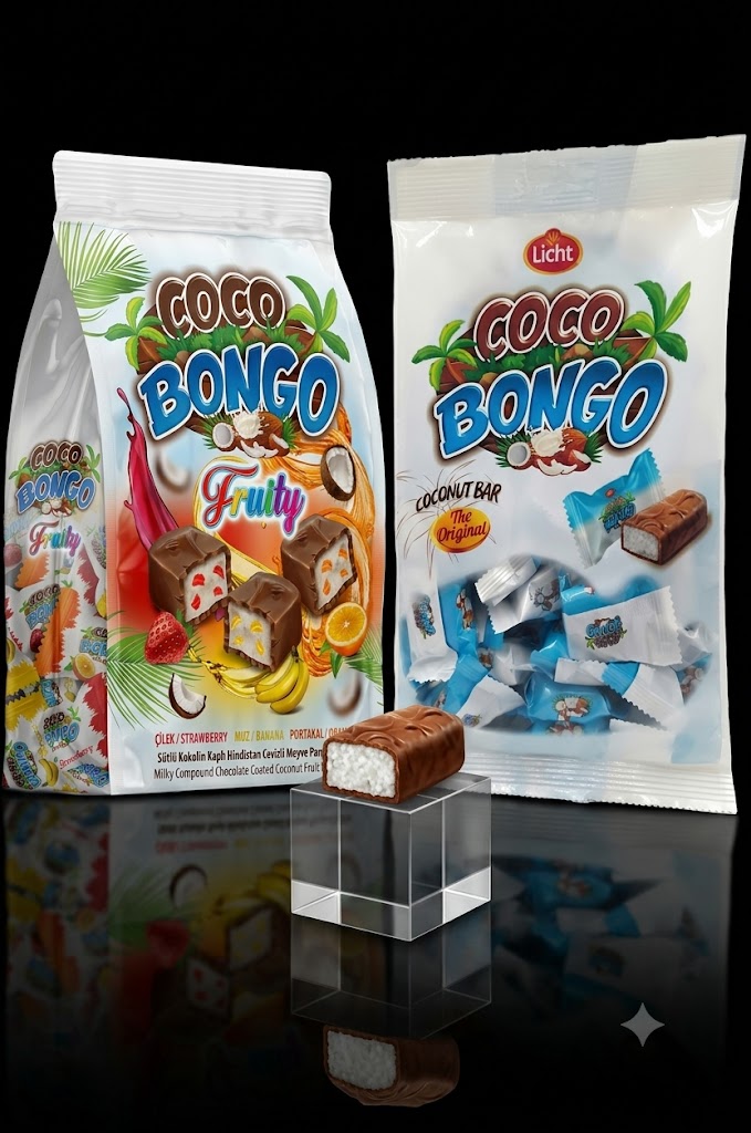 Rothe Coco Bongo Fruity Fruit Pieces added Chocolate Coated Coconut Bar