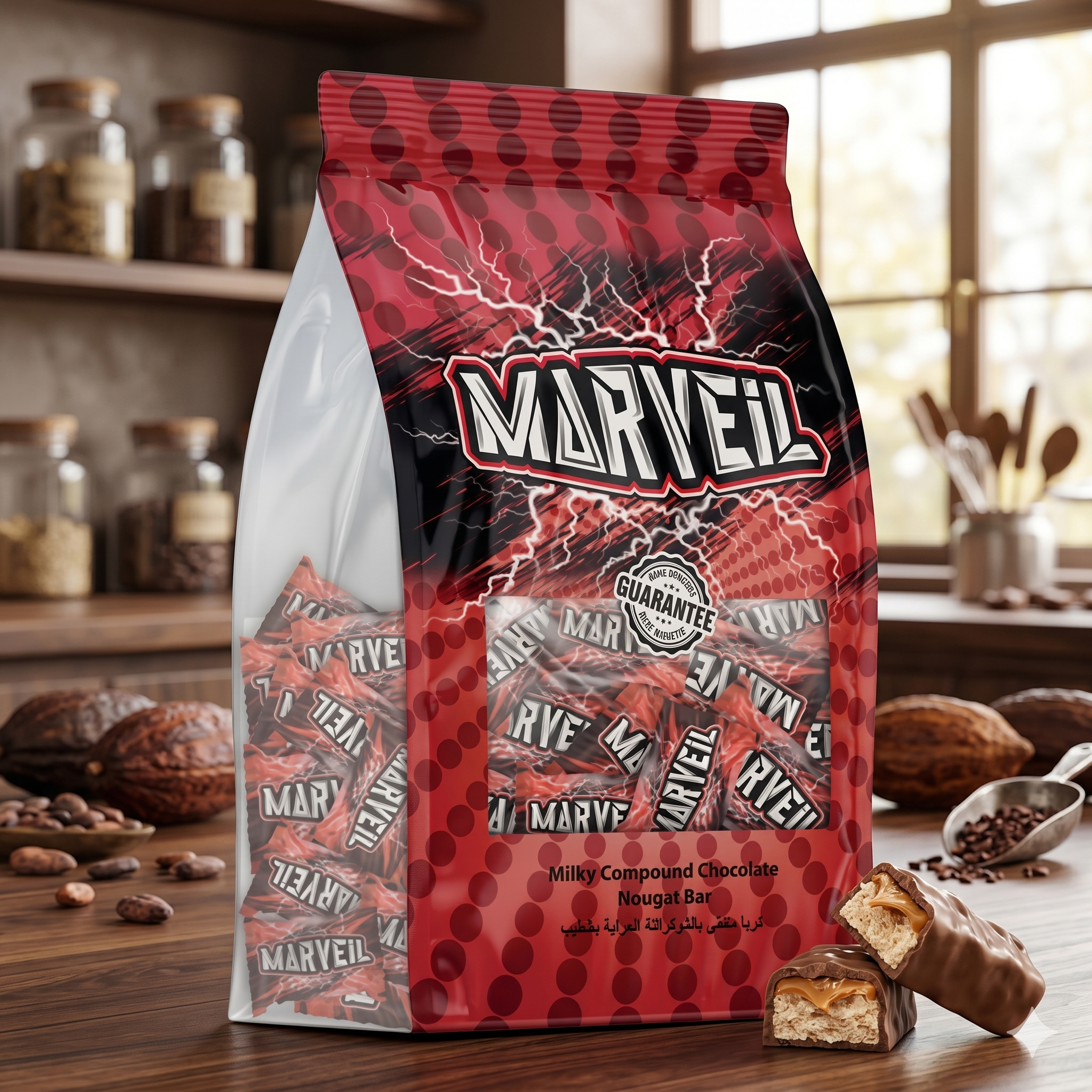 Rothe Marvel Milky Compound Chocolate Nougat Bar