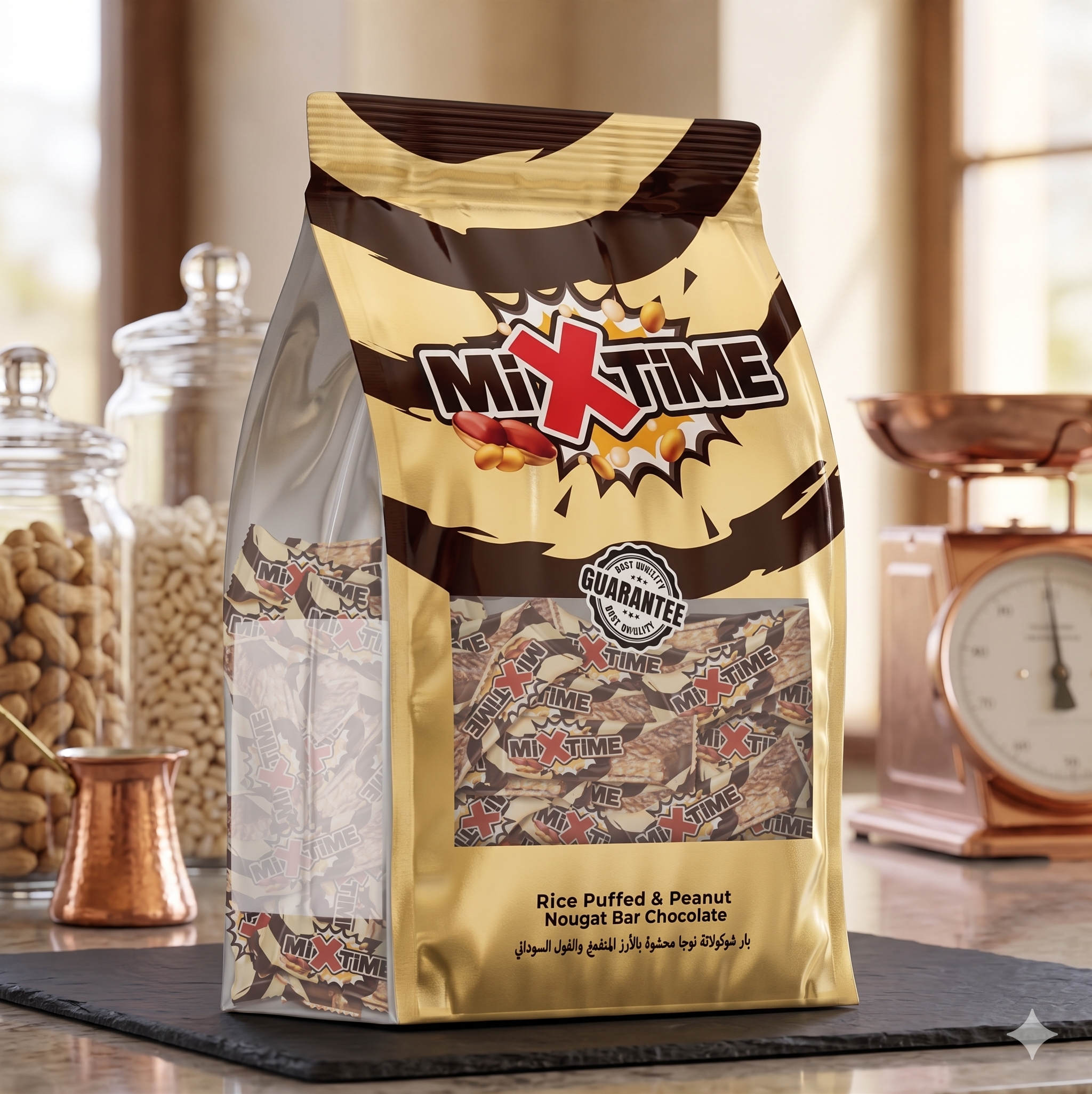 Rothe Mixtime Rice Peanut Bar Chocolate