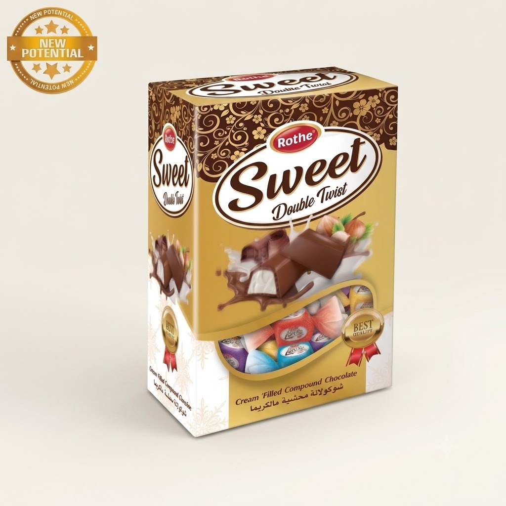 Rothe Sweet Double Twist Compound Chocolate