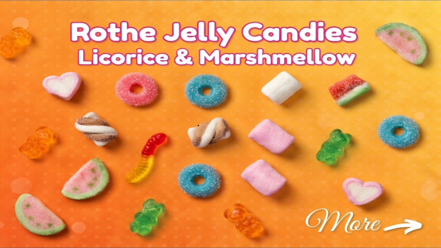 Rothe Jelly Chewy Soft Candy 