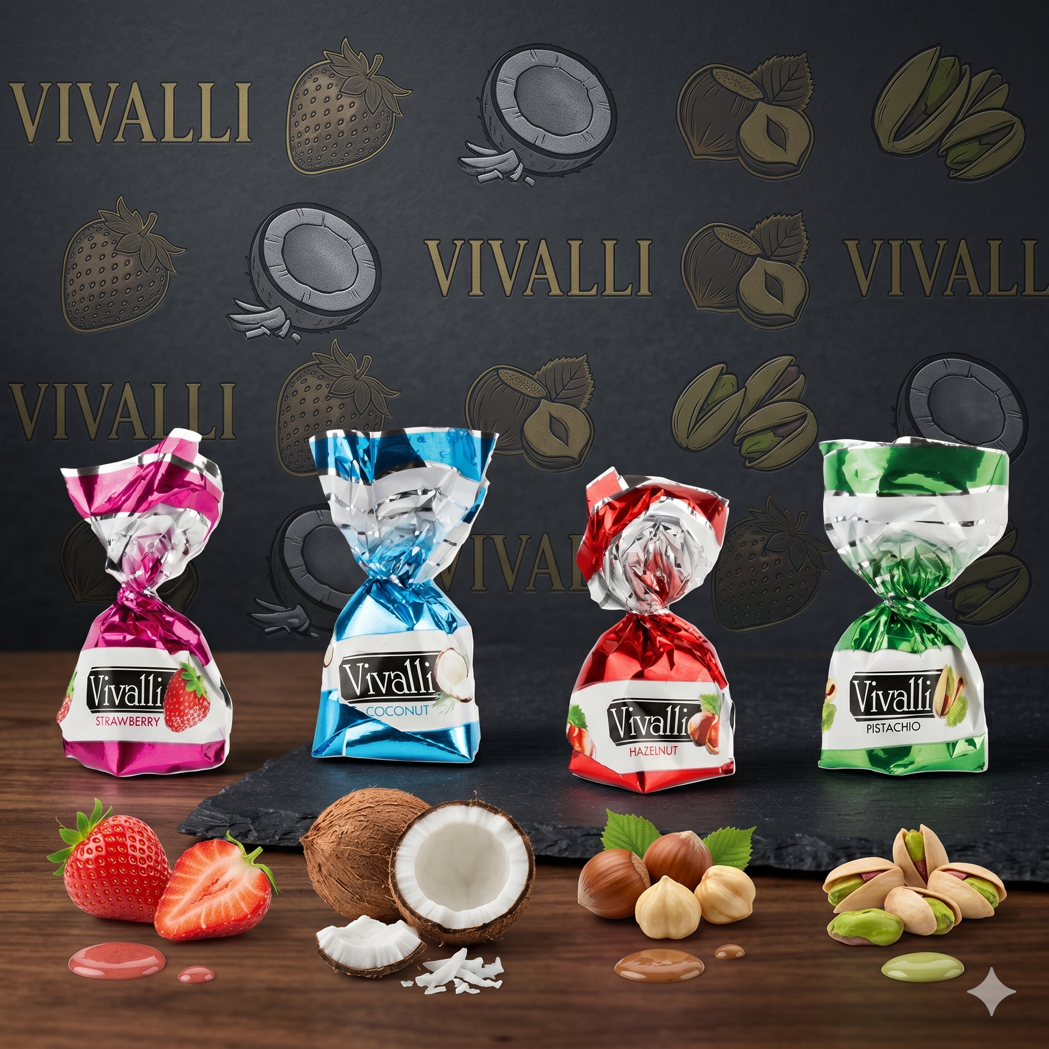 Rothe Vivalli Single Twist Chocolate — gallery 1