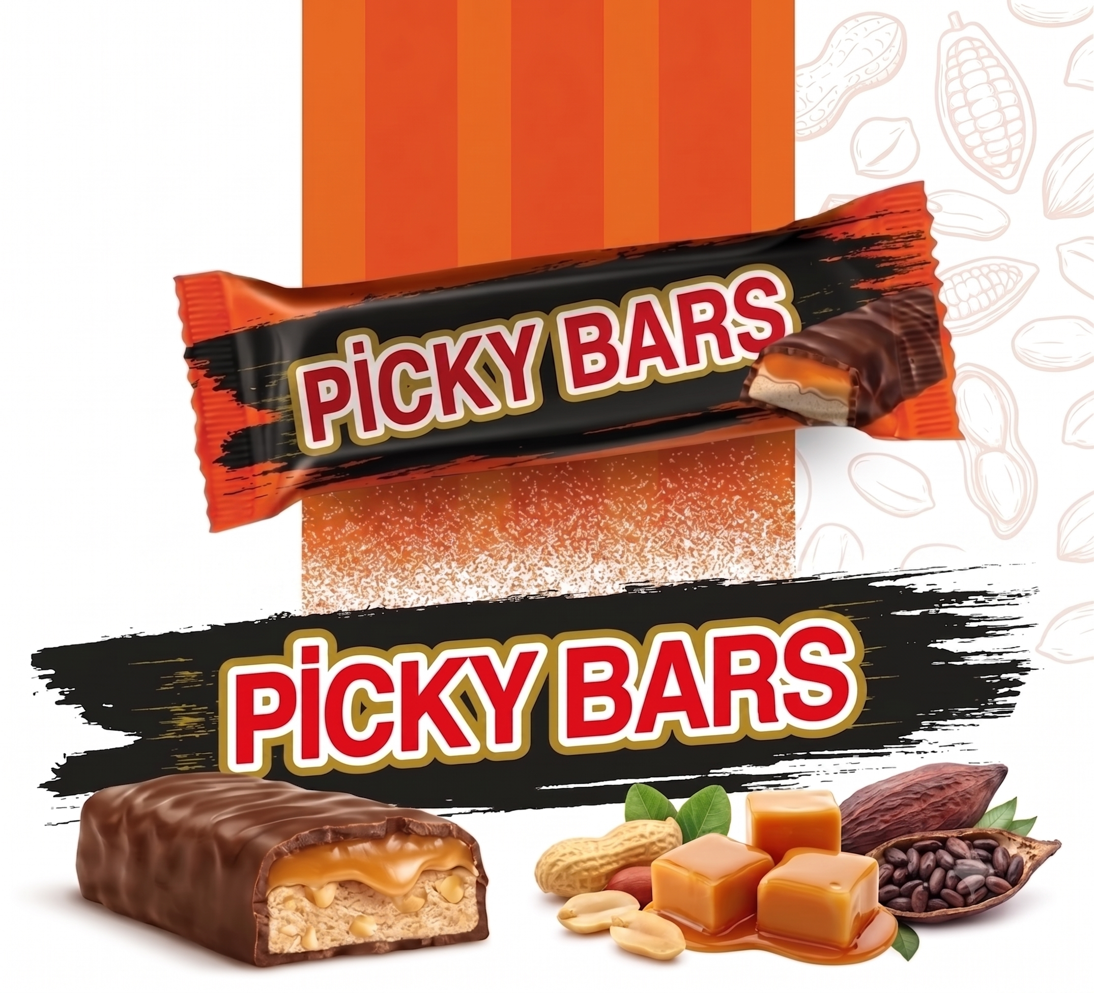 Rothe Picky Bar Caramel &Nougat Bar — gallery 1