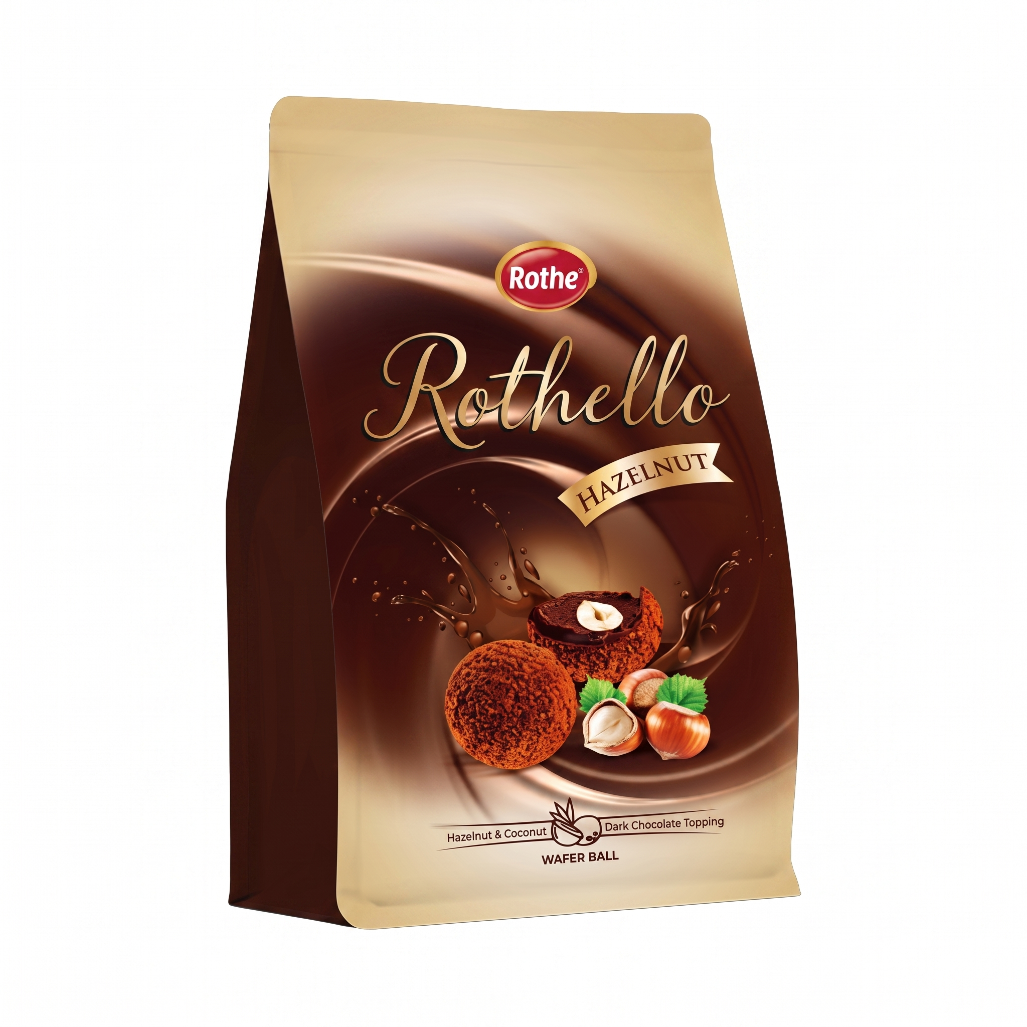 Rothello Hazelnut & Almond Round Wafer — gallery 3