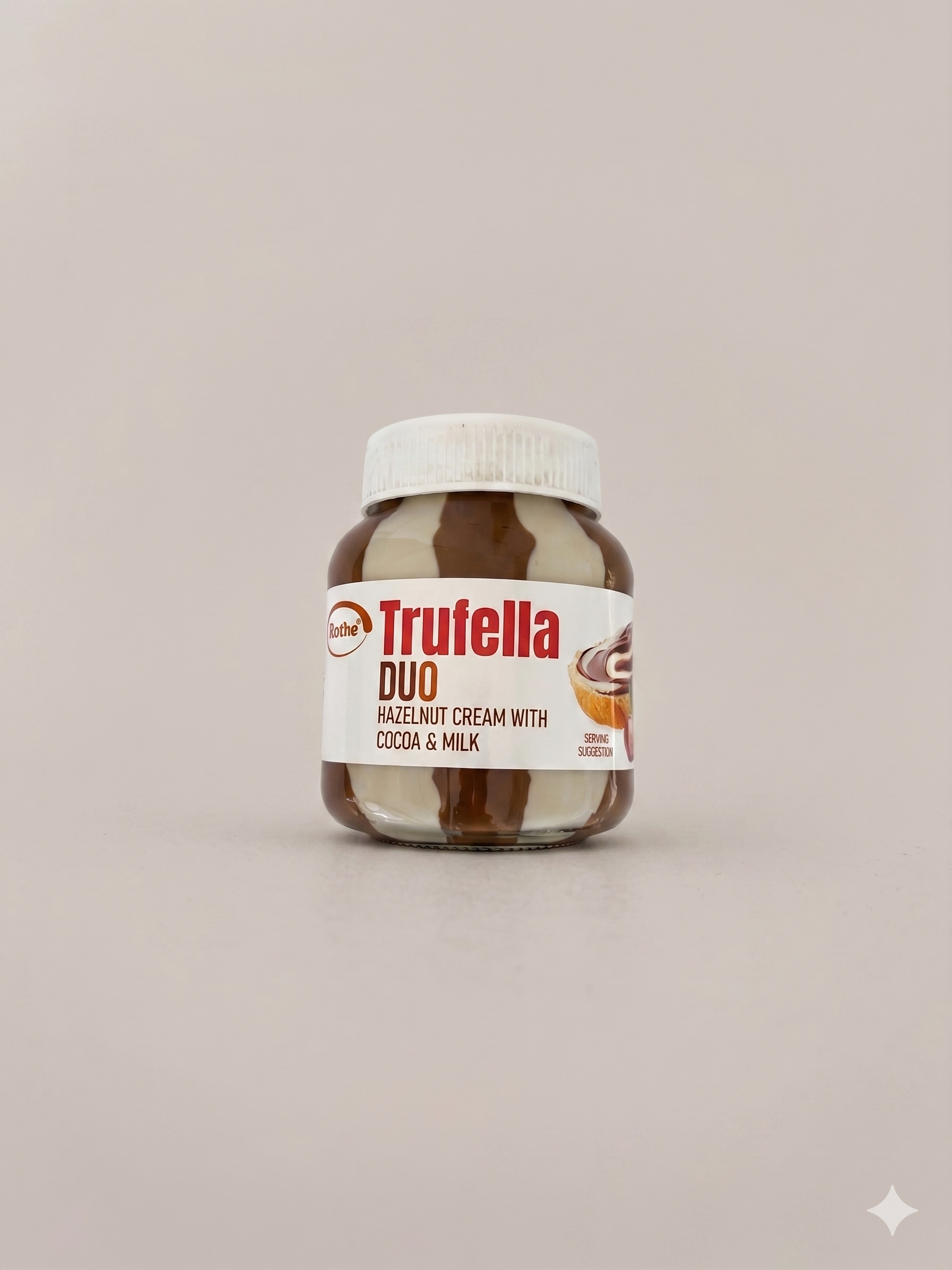 Rothe Trufella Duo Chocolate Spread with Hazelnut & Milky Cream — gallery 2
