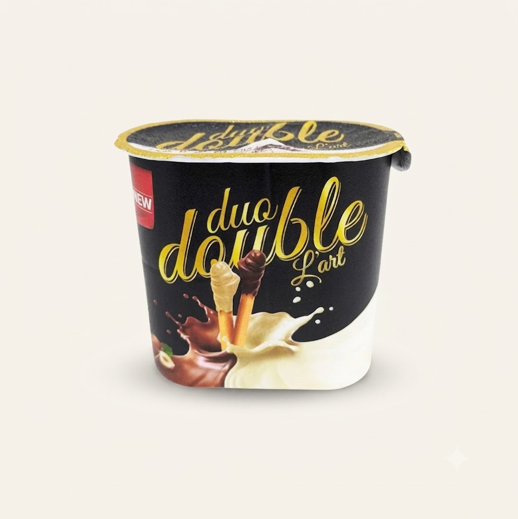 Rothe Duo Double L'art Hazelnut Cocoa Cream & White Cream with Grissini — gallery 1