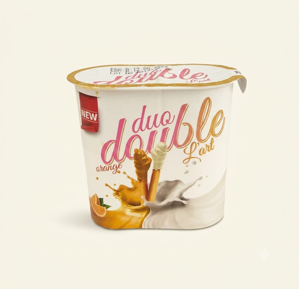 Rothe Duo Double L'art Orange Cream & White Cream with Grissini — gallery 1