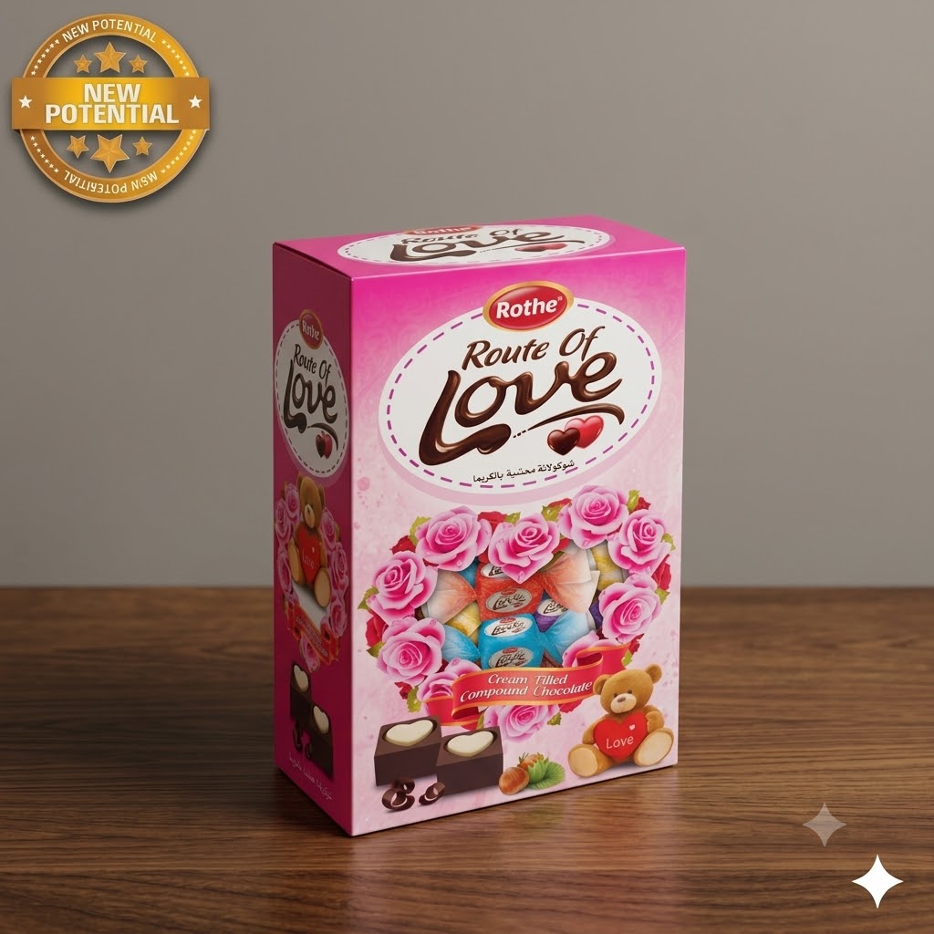 Rothe Route of Love Double Twist Compound Chocolate — gallery 2